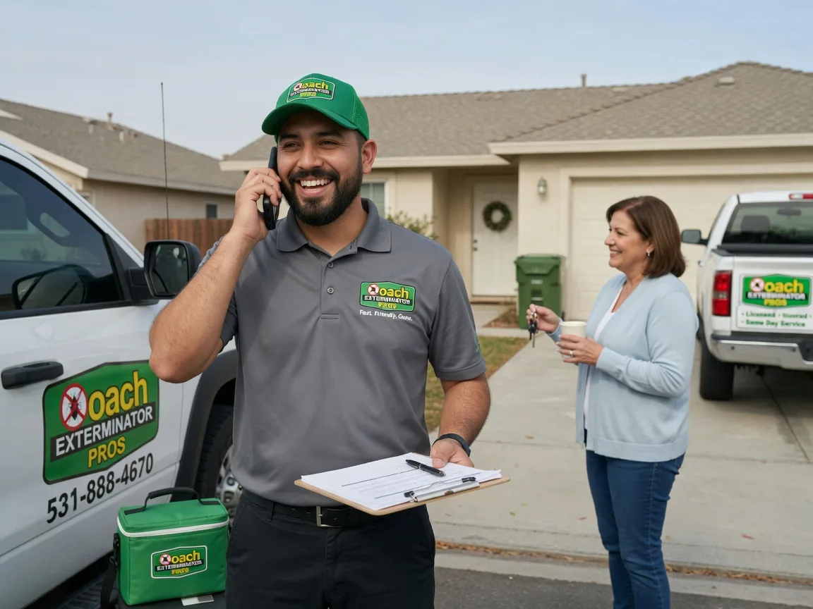 Pest Control Roach Exterminator Shade, OH FAQs